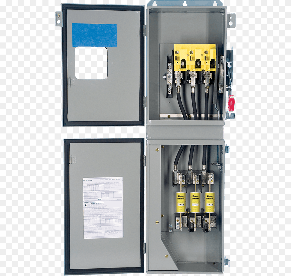 Eaton Double Door Line Isolation Switch, Electrical Device Png Image