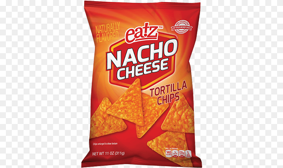 Eatz Nacho Tortilla Junk Food, Bread, Snack, Cracker, Ketchup Free Transparent Png