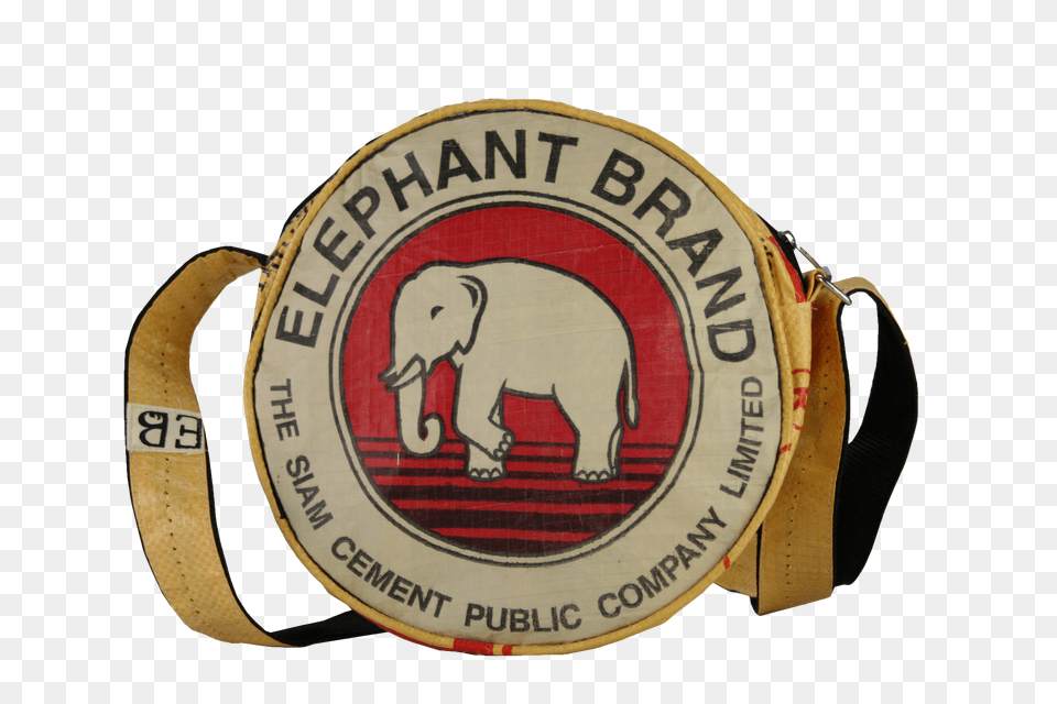 Eb Round Bag African Elephant, Accessories, Logo, Strap, Symbol Png Image