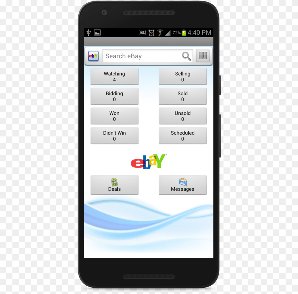 Ebay Andro1 3 Sign Out On Ebay App, Electronics, Mobile Phone, Phone, Text Png