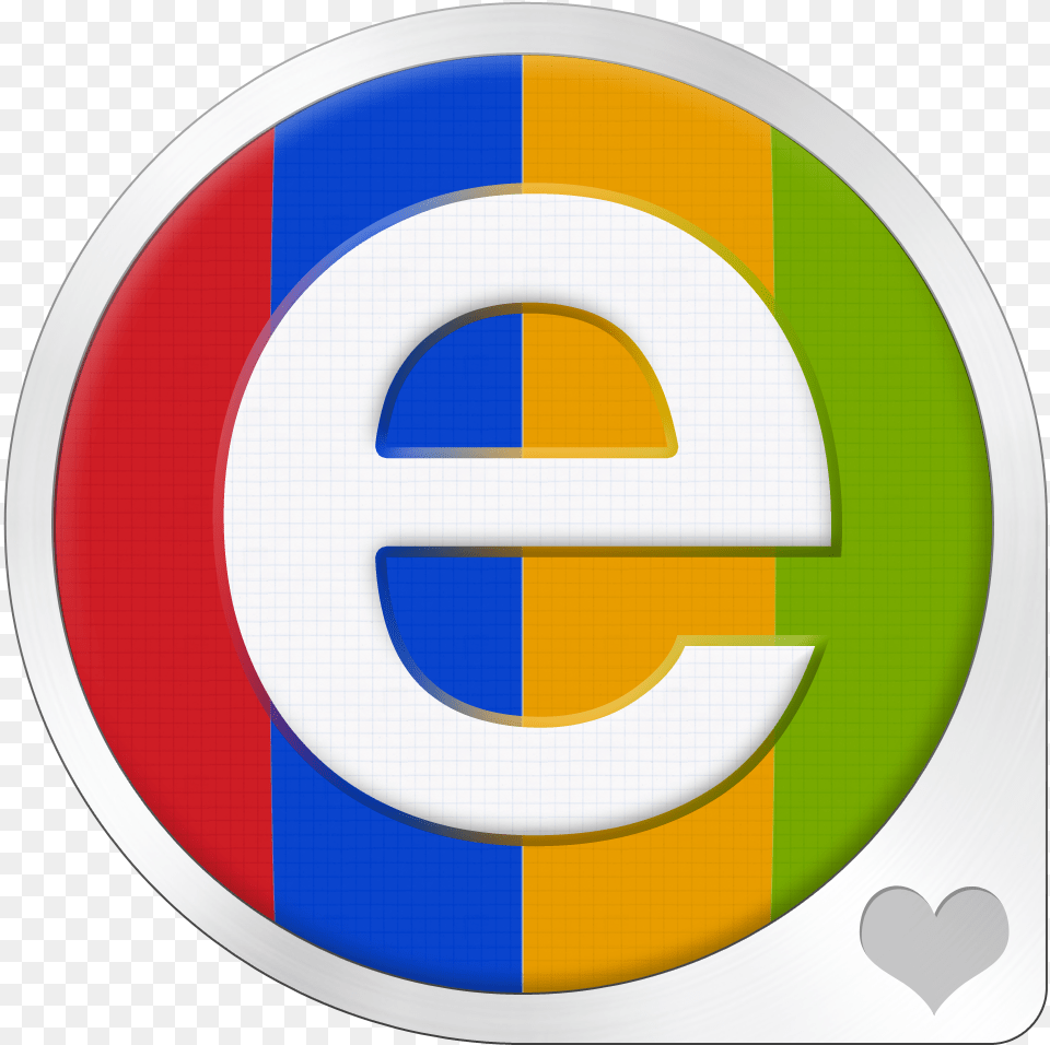 Ebay Logo Mac App Store 4593 Icons And Backgrounds Lucerne Railway Station, Symbol, Disk Free Png Download