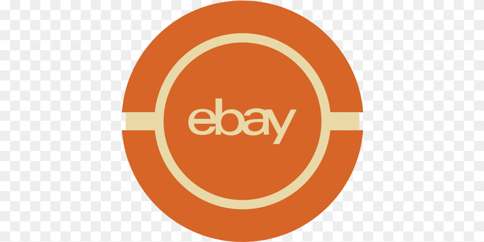 Ebay Media Social Vintage Icon Ebay, Logo, Disk Free Png Download