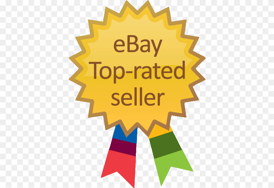 Ebay Top Rated Seller Badge, Gold, Advertisement, Logo, Person Png