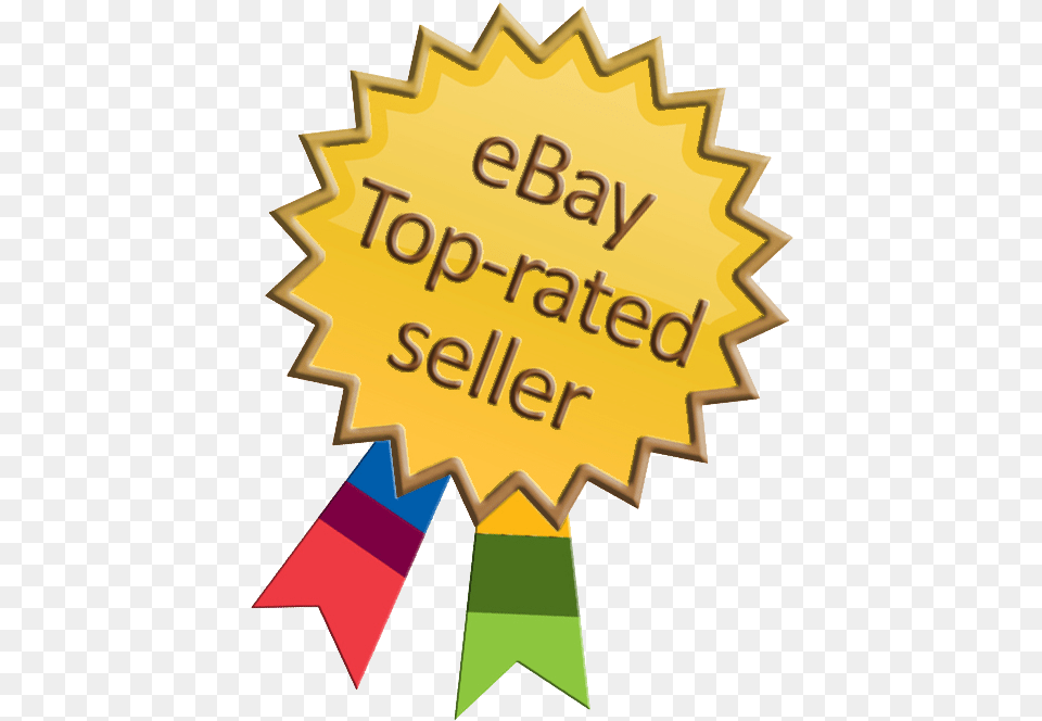 Ebay Top Rated Seller Ebay Top Seller Logo, Gold, Dynamite, Weapon Free Png Download