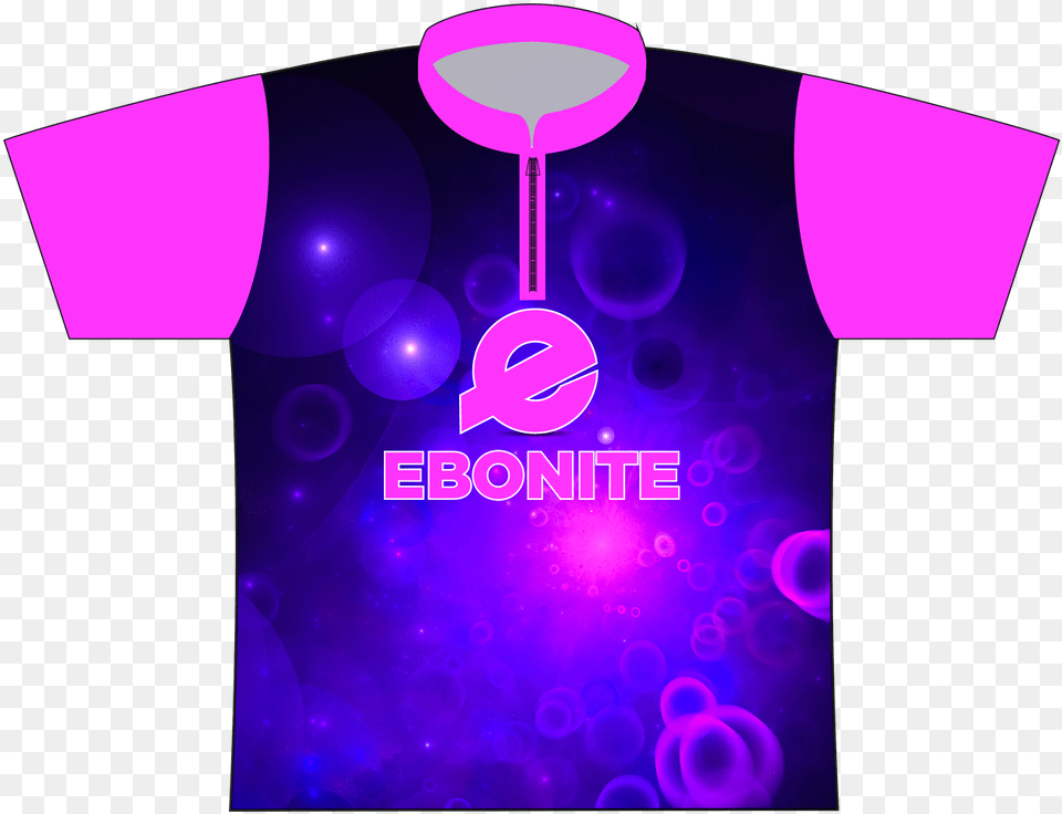 Ebonite Ds Jersey Style Active Shirt, Clothing, Purple, T-shirt, Light Free Png Download