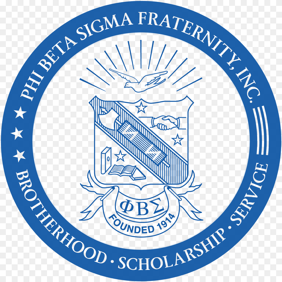 Ebony Magazine Phi Beta Sigma Fraternity Inc, Badge, Emblem, Logo, Symbol Free Transparent Png