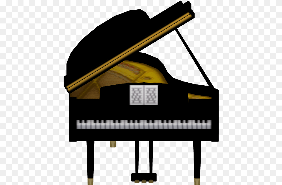 Ebony Piano Animal Crossing, Qr Code, Musical Instrument Png Image