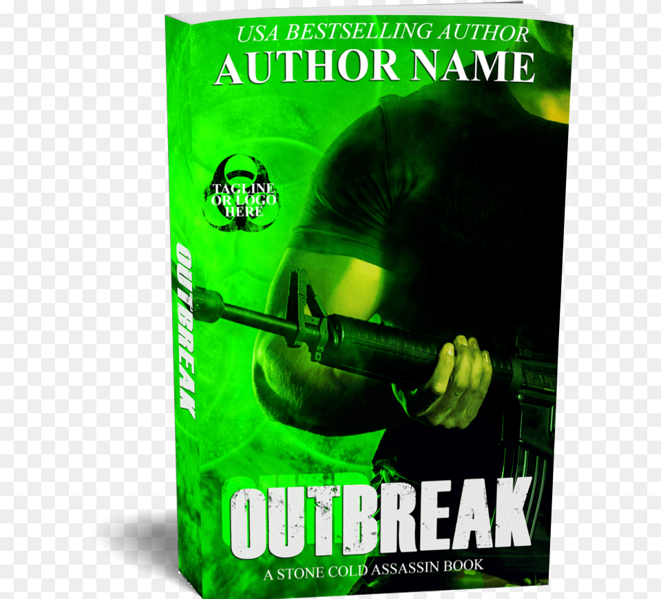 Ebook Cover, Weapon, Firearm, Rifle, Book Free Png
