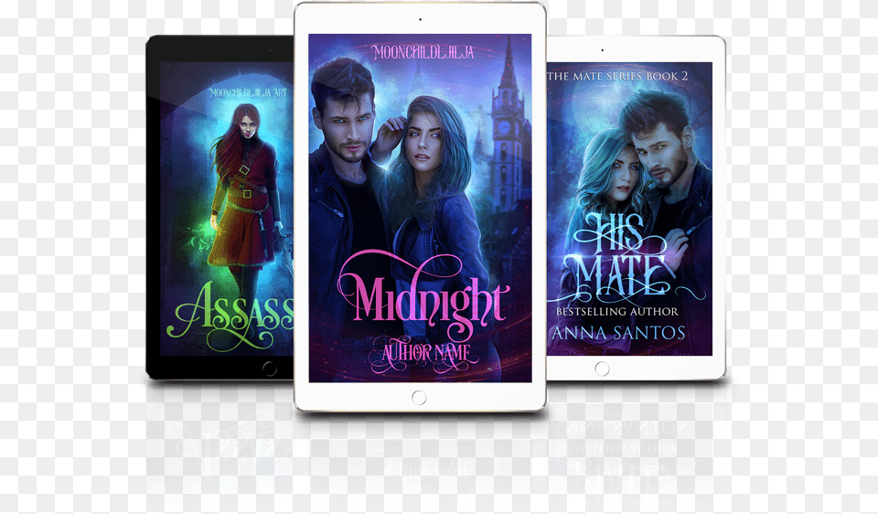 Ebook Cover Design By Moonchildljilja Covers By Anna Santos, Adult, Publication, Person, Woman Free Png Download