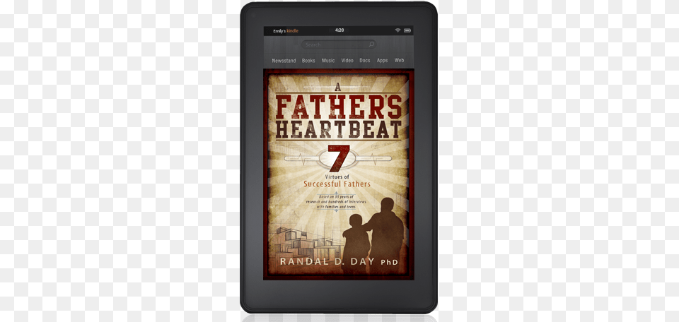 Ebook Cover Design Fathersheartbeat Father39s Heartbeat 7 Virtues Of Successful Fathers, Advertisement, Poster, Male, Boy Free Png