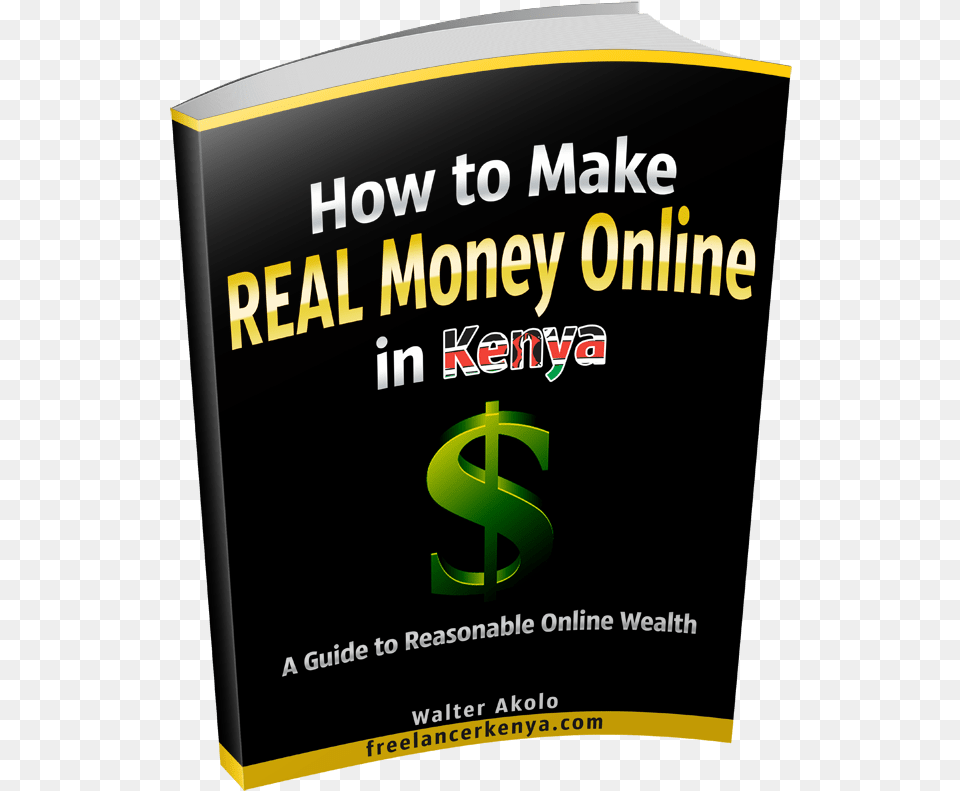 Ebook Cover Make Money Online In Kenya, Advertisement, Poster, Book, Publication Png Image
