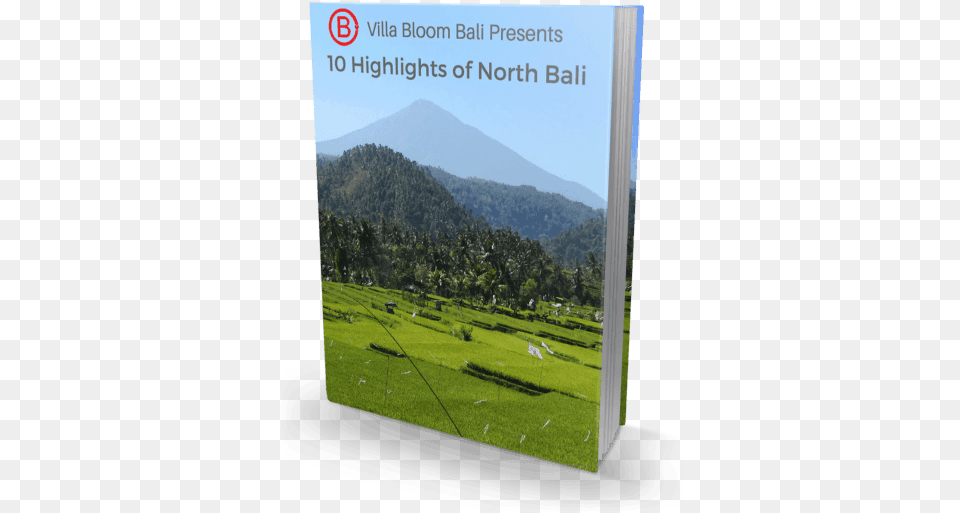 Ebook Cover Villa Bali Lovina Grass, Countryside, Rural, Plant, Pasture Free Png Download