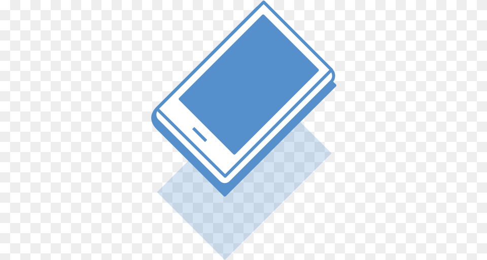 Ebook Icon Of 3d Documents Mobile Phone, Blackboard Free Png