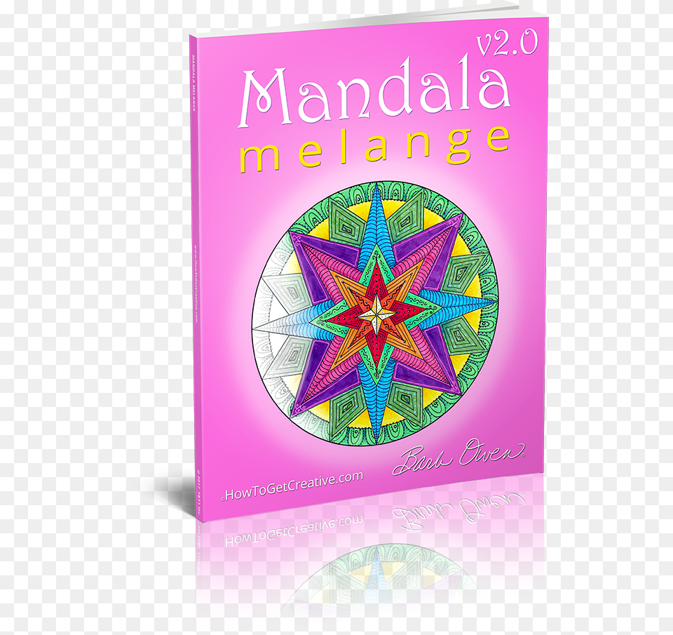 Ebook Mandala Book Cover, Publication, Advertisement, Poster Free Transparent Png