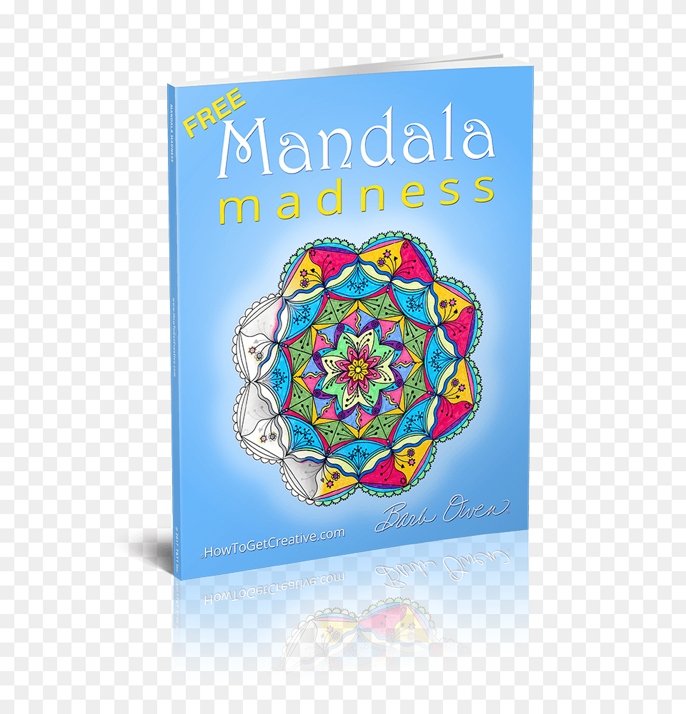 Ebook Mandala Madness, Advertisement, Poster, Book, Publication Png