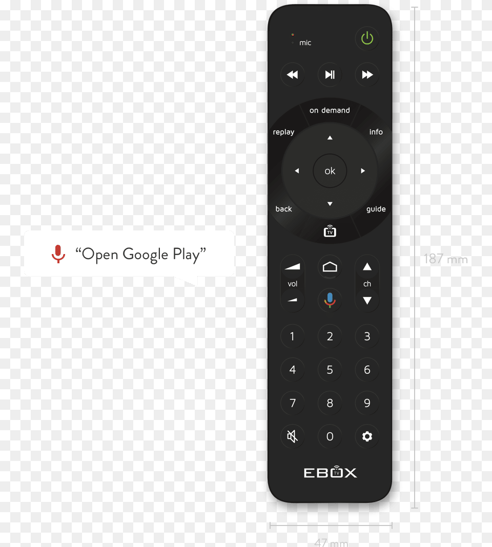 Ebox Tv Remote Control Ebox Tv, Electronics, Remote Control Png Image