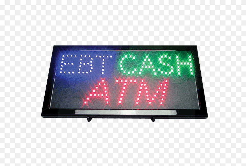 Ebt Cash Atm Lighted Sign Automated Teller Machine, Computer Hardware, Electronics, Hardware, Monitor Free Png Download