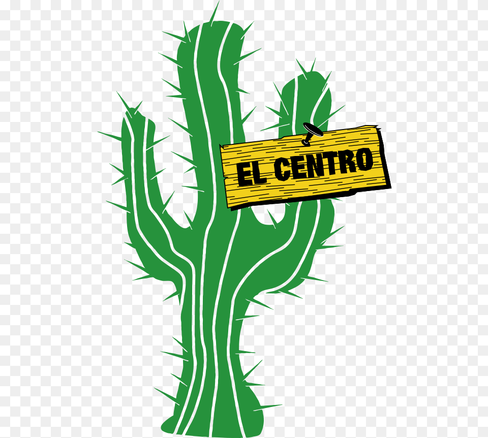 Ec Logo Illustration, Cactus, Plant, Person Png