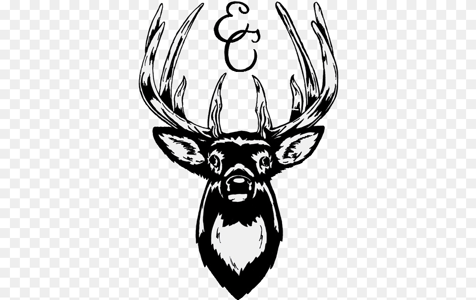 Ec Whitetail Ranch, Stencil, Animal, Deer, Mammal Free Png Download