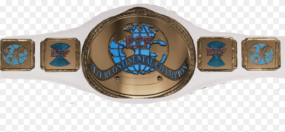 Ecf Intercontinental Championship Emblem, Accessories, Person, Wristwatch, Body Part Free Png Download