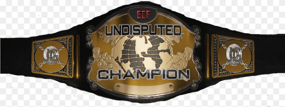 Ecf Undisputed Championship Emblem, Accessories, Belt, Buckle Png