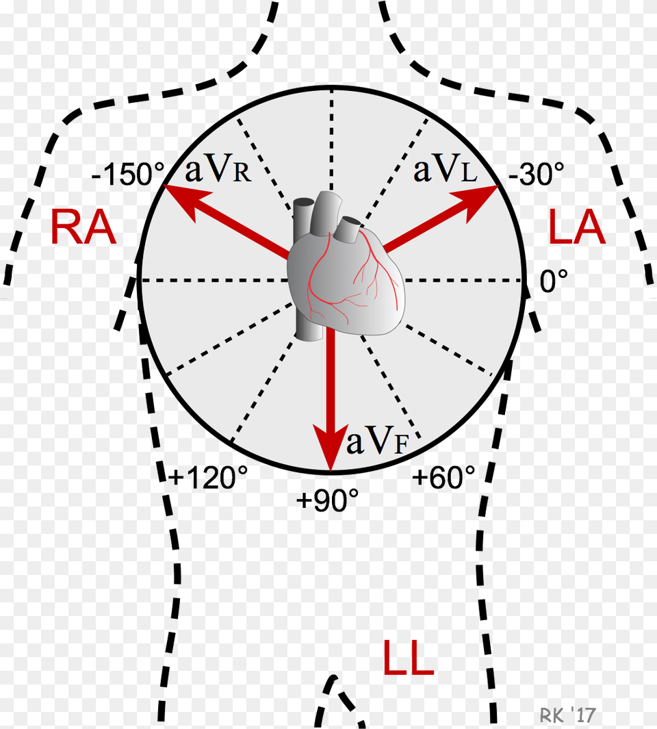 Ecg Augmented Lead Axis Ecg Leads, Compass, Disk Free Transparent Png