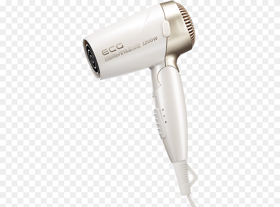 Ecg Suszarka Do Wosw Vv 1200 Travel, Appliance, Blow Dryer, Device, Electrical Device Free Png Download