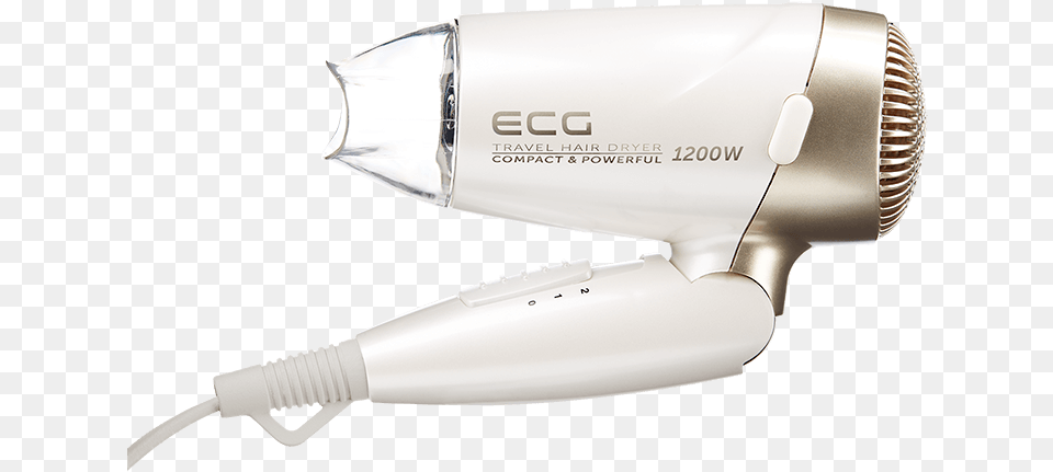 Ecg Vv 1200 Travel G, Appliance, Blow Dryer, Device, Electrical Device Free Png