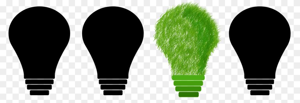 Echo Light, Green, Lightbulb Free Png Download