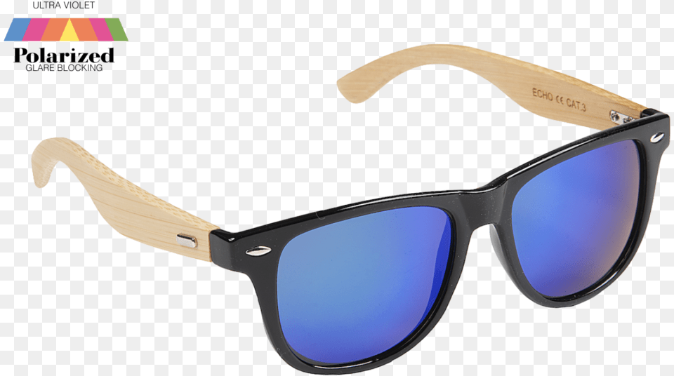 Echo Blue Lens Polarized Leisure Man Vogue Sunglasses, Accessories, Glasses, Goggles Png Image