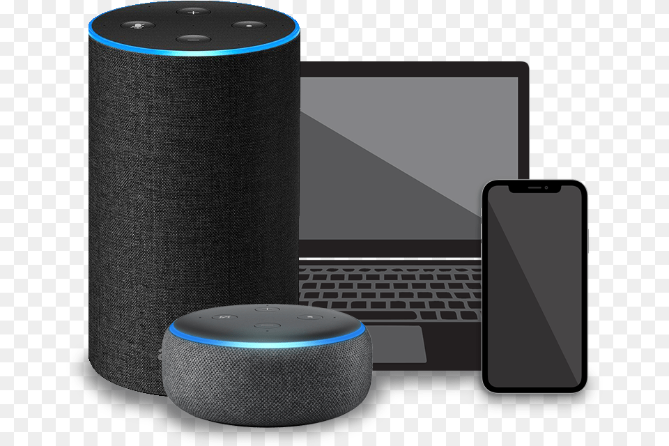 Echo Dot Laptop Iphone, Electronics, Speaker Free Png Download