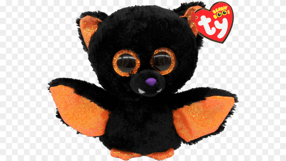 Echo The Bat Halloween Regular Beanie Boo, Toy, Plush Free Png Download