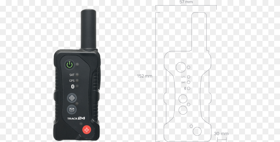 Echo Track 24 Echo, Electronics, Remote Control Free Transparent Png