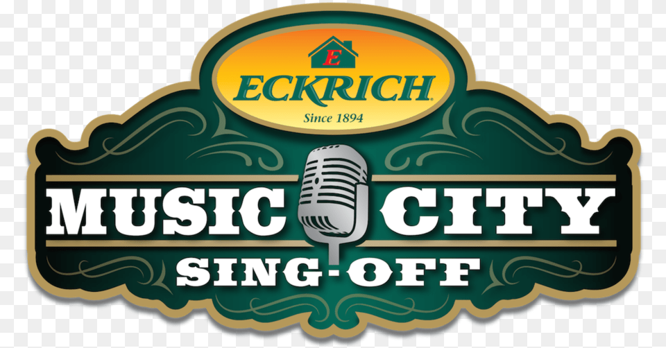 Eckrich Launches National Country Music Sing Off Competition Eckrich, Electrical Device, Microphone, Logo, Weapon Free Png Download