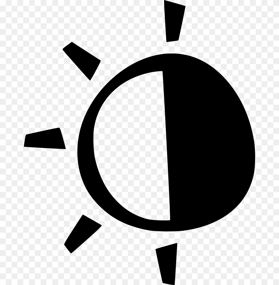 Eclipse Amanecer Icon, Stencil, Symbol Png