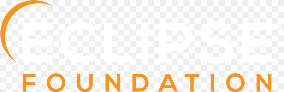 Eclipse Foundation White Amp Orange Logo Shaban, Text, Scoreboard Free Transparent Png