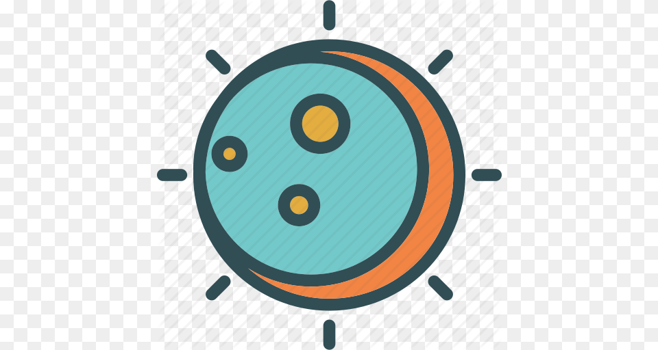 Eclipse Heat Moon Night Solar Icon, Disk Free Transparent Png