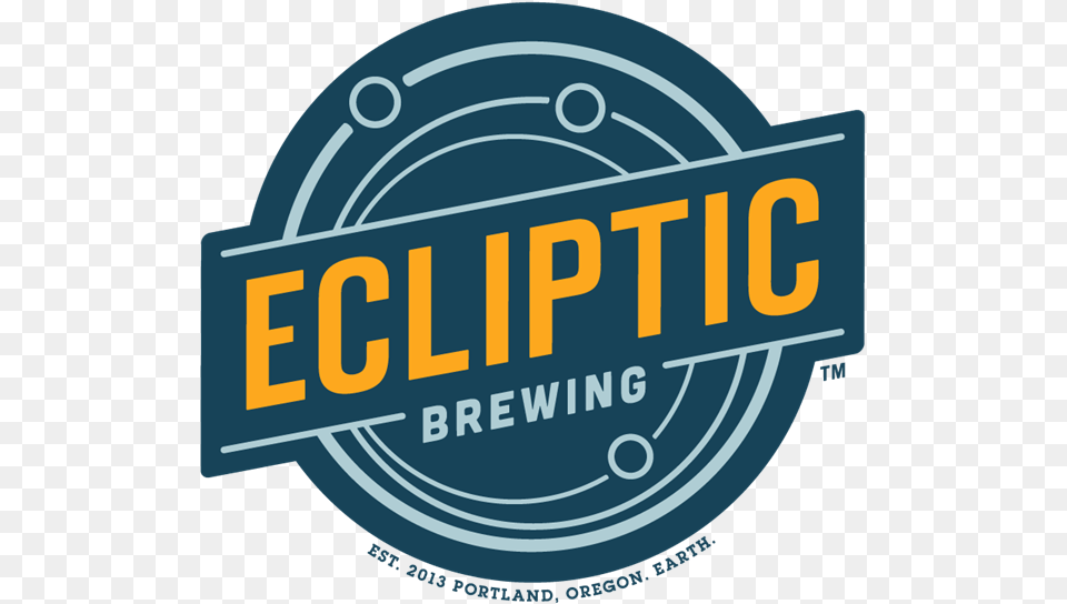 Ecliptic Brewing, Logo, Architecture, Building, Factory Free Png Download