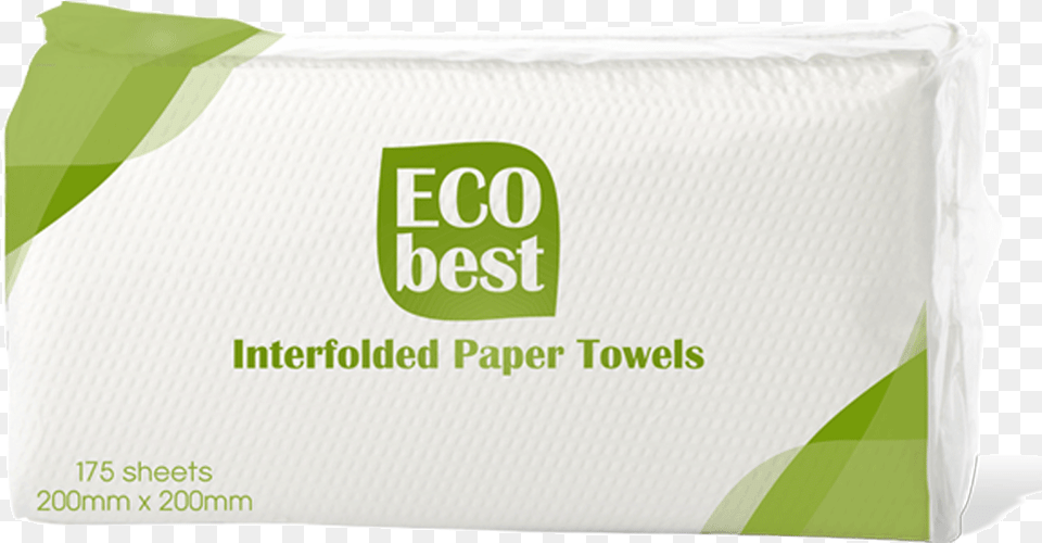 Eco Best Interfolded Paper Towels 175 Pulls X Graphic Design, Towel, Paper Towel Free Png Download