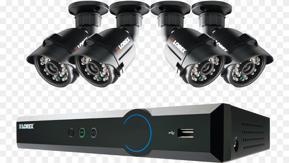 Eco Blackbox 3 Series 4 Channel Security Camera Lorex Security Cameras, Lighting, Electronics, Motorcycle, Transportation Png Image