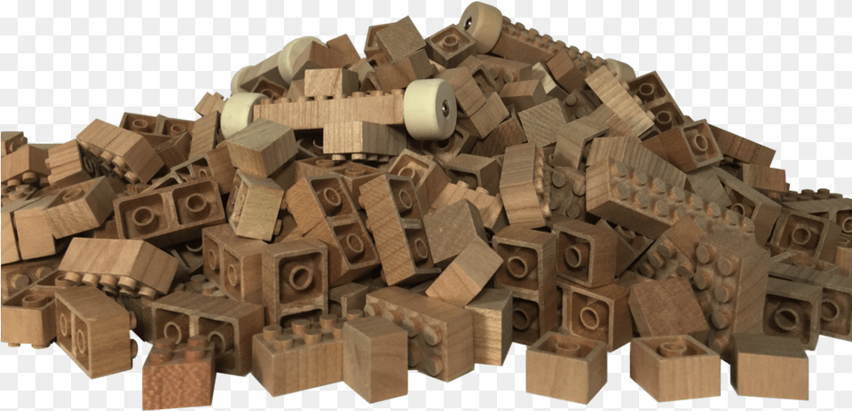 Eco Bricks 250 Piece Set, Lumber, Plywood, Toy, Wood Free Png Download