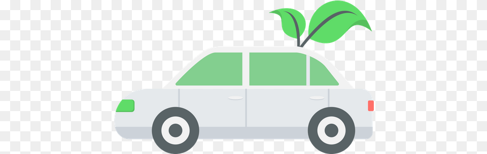 Eco Car Icon Of Flat Style Available In Svg Eps Ai City Car, Transportation, Sedan, Vehicle, Lawn Mower Png Image