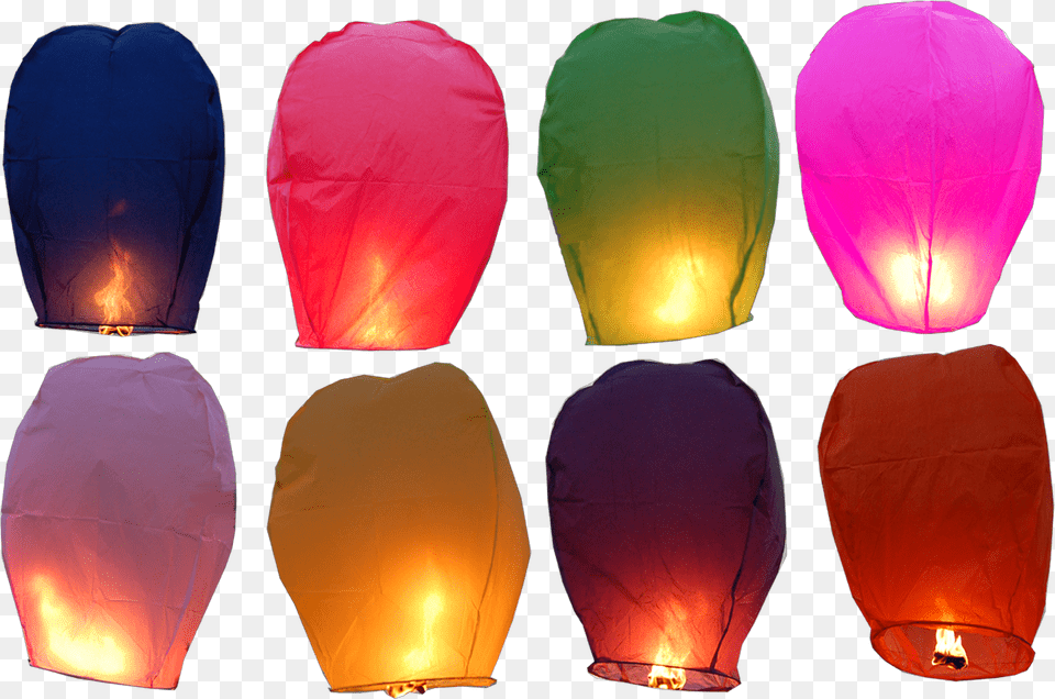 Eco Color Sky Lantern Sky Lanterns, Lamp, Lampshade, Balloon, Adult Png