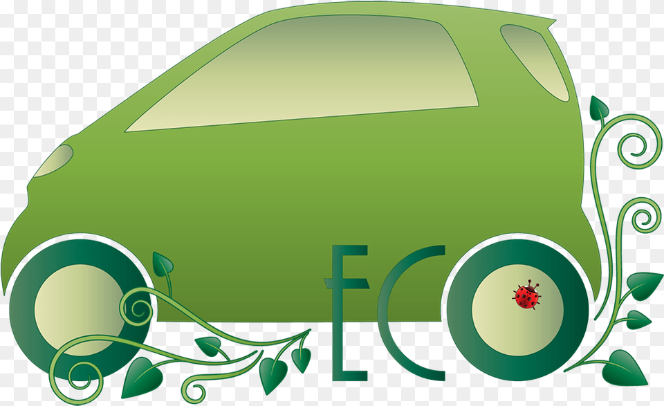 Eco Friendly Car Hybrid Car Logo, Art, Graphics, Green, Grass Png