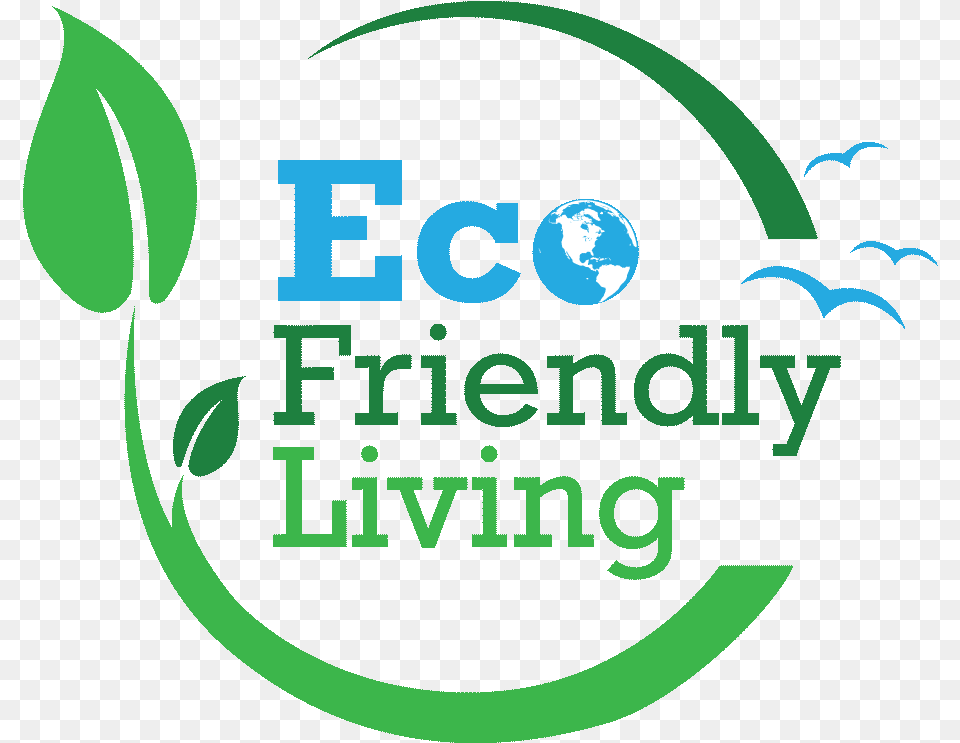 Eco Friendly Living Graphic Design, Green, Logo Free Png