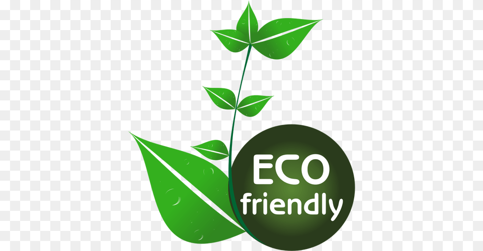 Eco Friendly Tag Vector Drawing, Green, Herbal, Herbs, Leaf Free Transparent Png
