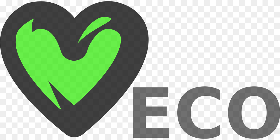 Eco Green Heart, Logo Free Png