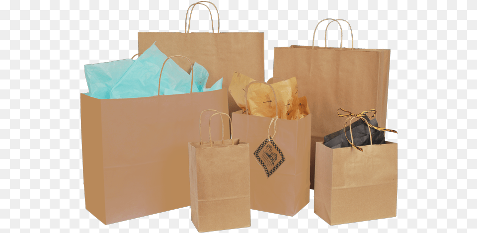 Eco Kraft Serrated Edge Shoppers Shopping Bag Boxes, Accessories, Handbag, Tote Bag, Shopping Bag Png Image