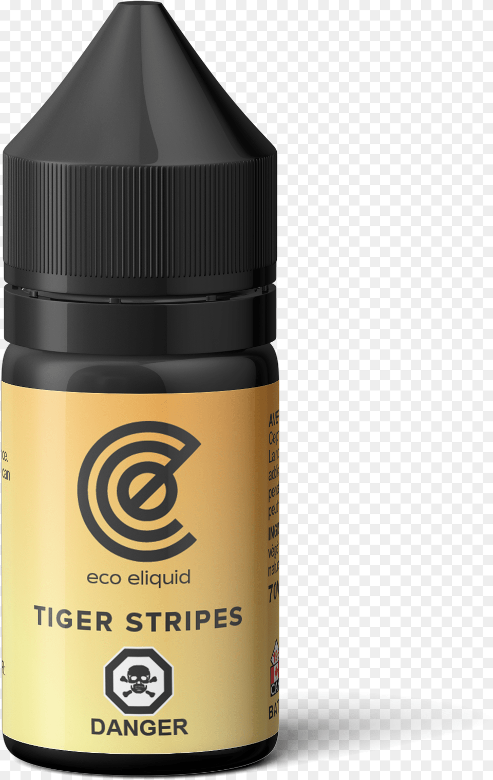 Eco Liquid Tiger Stripes 30ml Cosmetics, Bottle, Perfume, Can, Spray Can Png Image