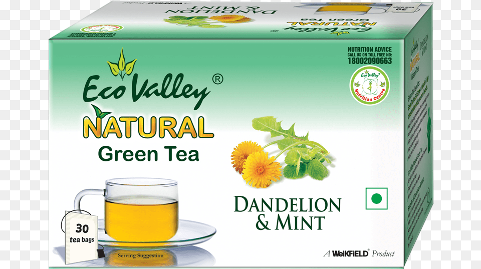 Eco Valley Organic Green Tea Tulsi Amp Citrus, Herbal, Herbs, Plant, Beverage Png Image